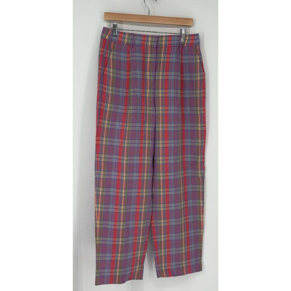 J. Crew Italian Sunset Plaid Dress